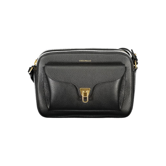 Coccinelle Schwarzes Leder Frauen Handtasche