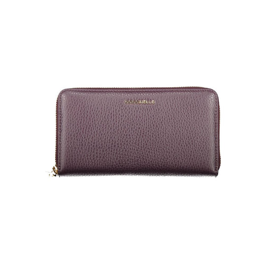 Coccinelle Lila Leder Damen Geldbörse