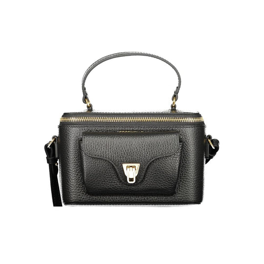 Coccinelle Schwarzes Leder Frauen Handtasche