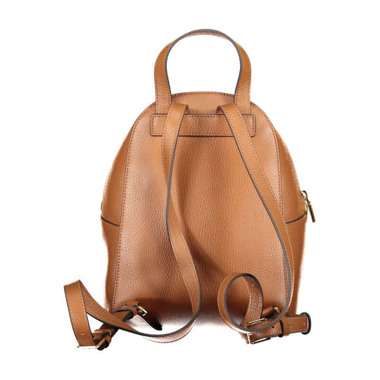Coccinelle Brauner Leder-Rucksack für Frauen