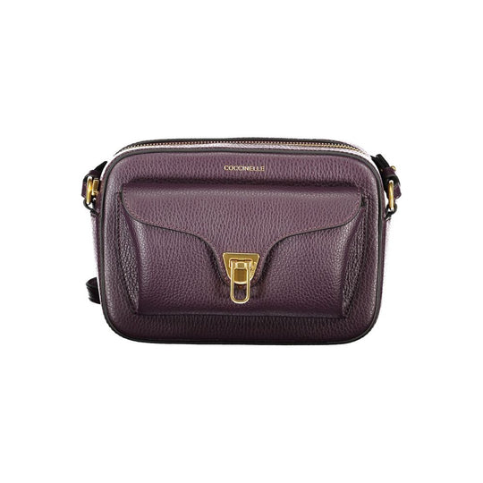 Coccinelle Lila Leder Frauen Handtasche