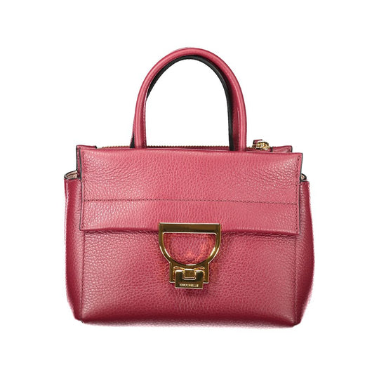 Coccinelle Lila Leder Frauen Handtasche