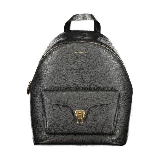 Coccinelle Schwarzer Leder-Rucksack für Frauen