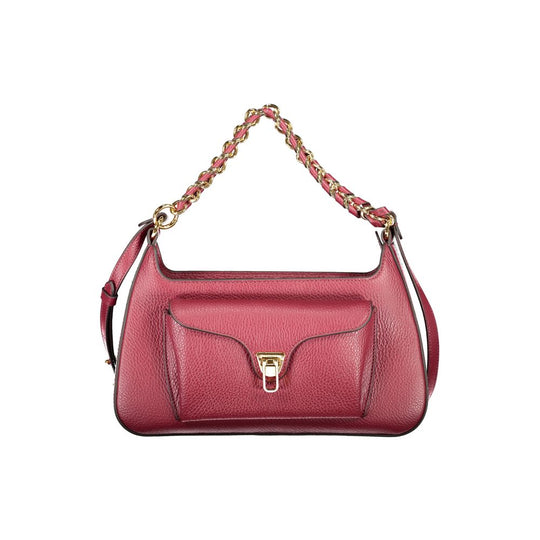 Coccinelle Lila Leder Frauen Handtasche
