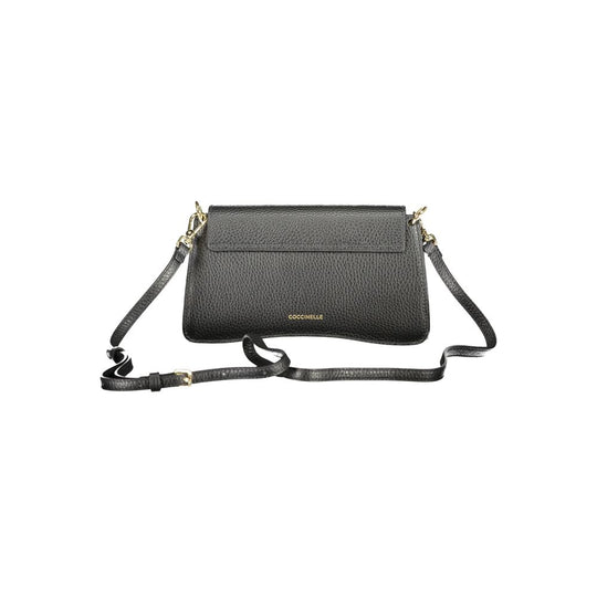 Coccinelle Schwarzes Leder Frauen Handtasche