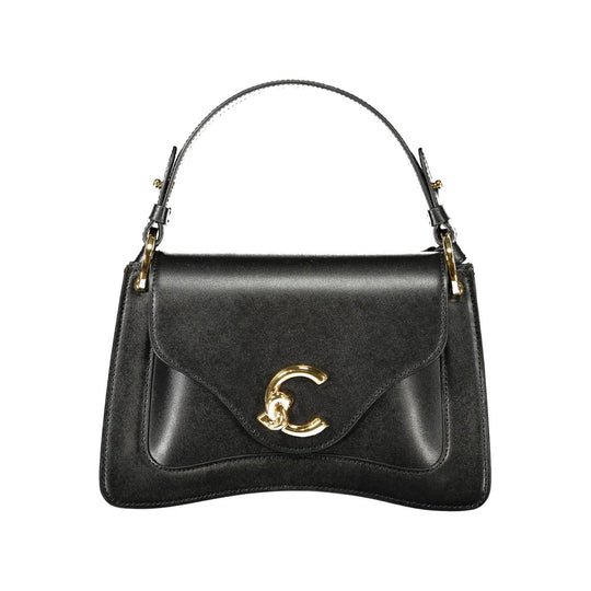 Coccinelle Schwarzes Leder Frauen Handtasche