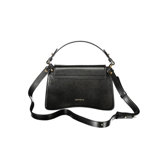 Coccinelle Schwarzes Leder Frauen Handtasche
