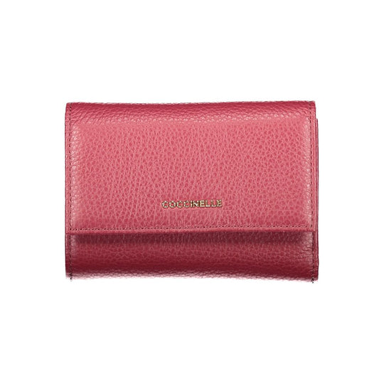 Coccinelle Lila Leder Damen Geldbörse