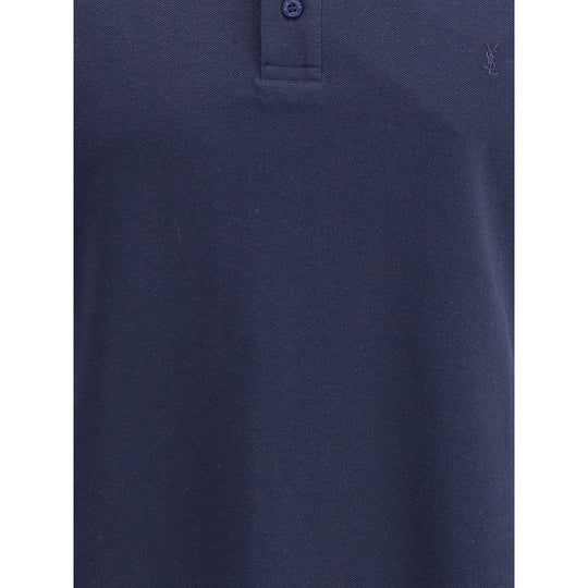 Saint Laurent Cassandre Poloshirt aus Baumwolle