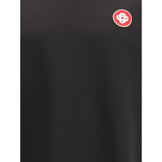Casablanca Polohemd mit Logoaufnäher