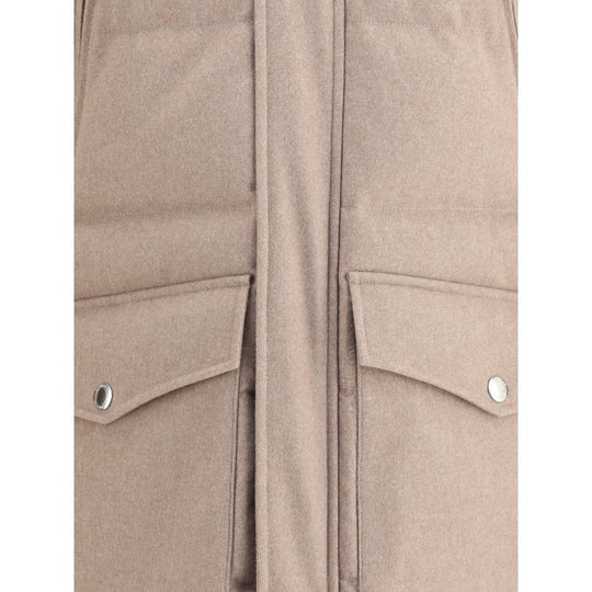 Brunello Cucinelli Kaschmir-Daunenjacke