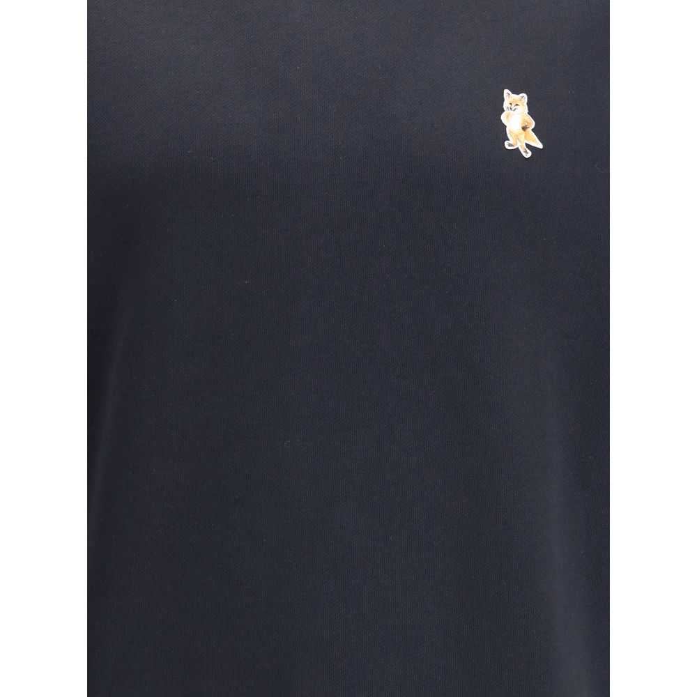 Maison Kitsuné Sweatshirt mit stehendem Fuchs