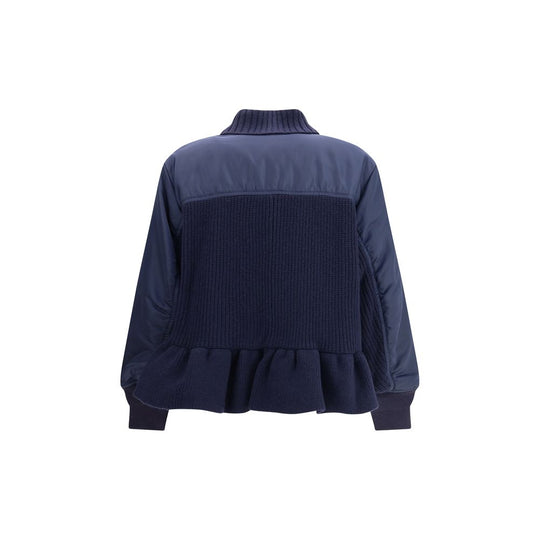 Undercover Bomberjacke mit Einsätzen aus Wolle