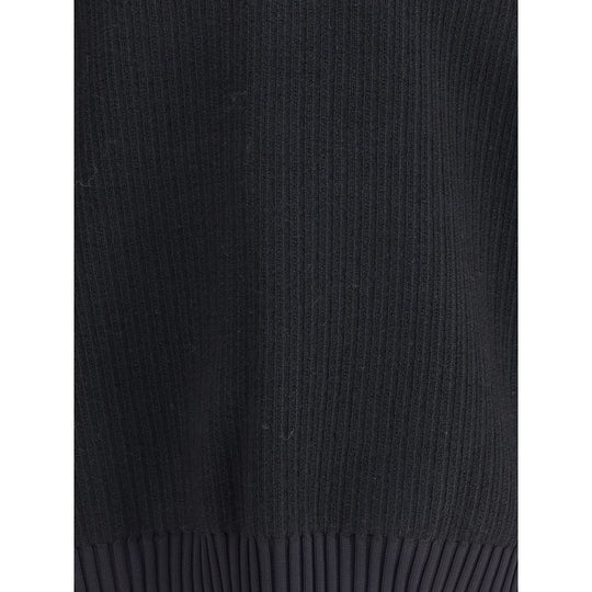 Y-3 Gefütterter Crew Pullover aus Wolle