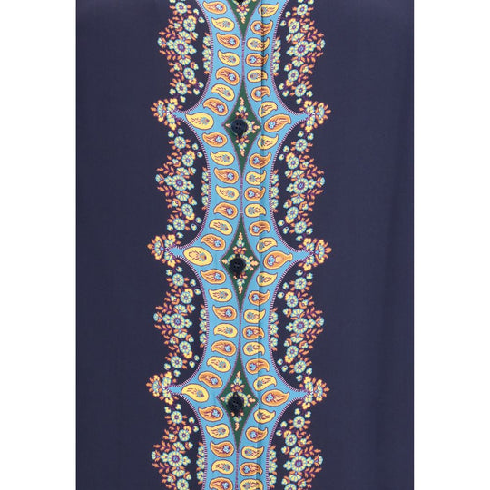 Etro Seidenhemd Paisleymuster
