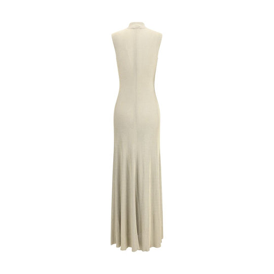 Self-Portrait Langes Kleid aus Lurexstrick
