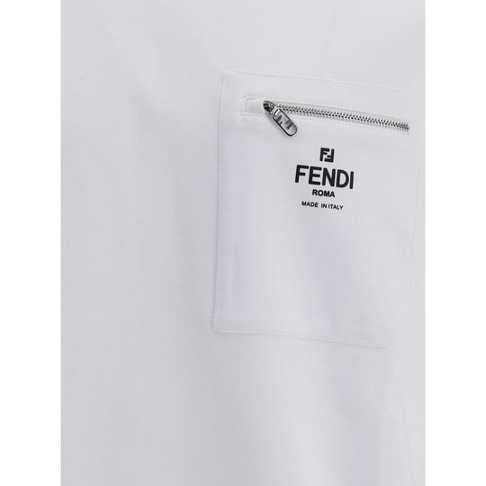 Fendi T-shirt mit Tasche