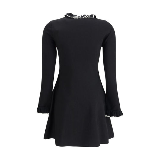 Valentino Strickkleid mit Volants
