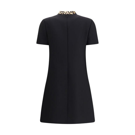 Valentino Kurzes Kleid aus Crêpe Couture