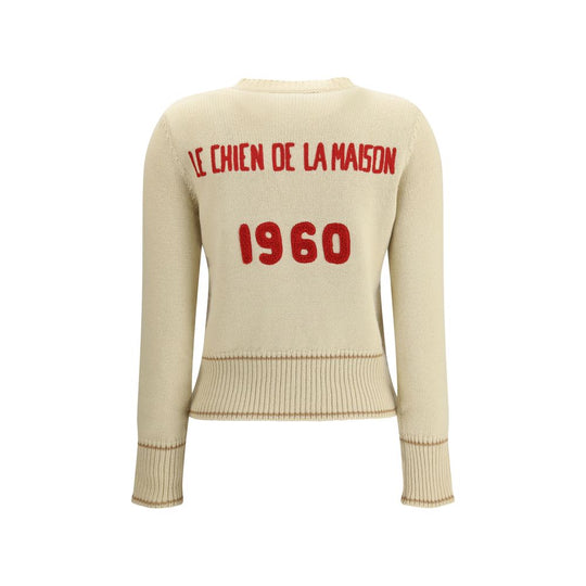 Valentino Le Chien de la Maison bestickter Pullover