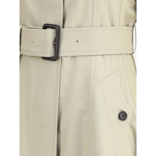 Burberry Ellingham langer Trenchcoat aus Gabardine in Passform und Faltenwurf