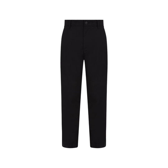 Calvin Klein Jeans Schwarze Hose aus recycelter Baumwolle