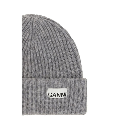 Ganni Beanie-Mütze