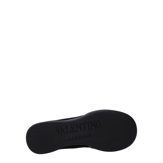Valentino Garavani Schwarze Stoff-High-Tops