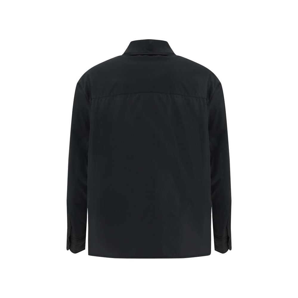 Ami Paris Ami De Coeur wattierte Taftjacke