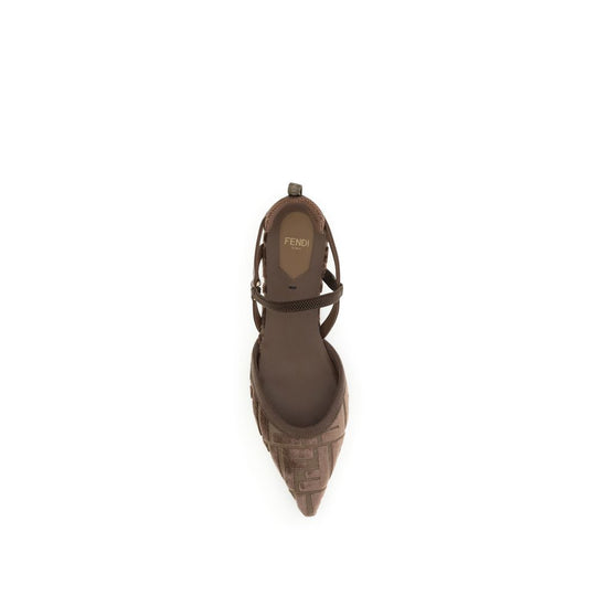 Fendi Colibrì Lite Slingback Ballerinas