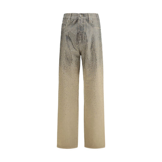 Golden Goose Crystal gerade Jeans