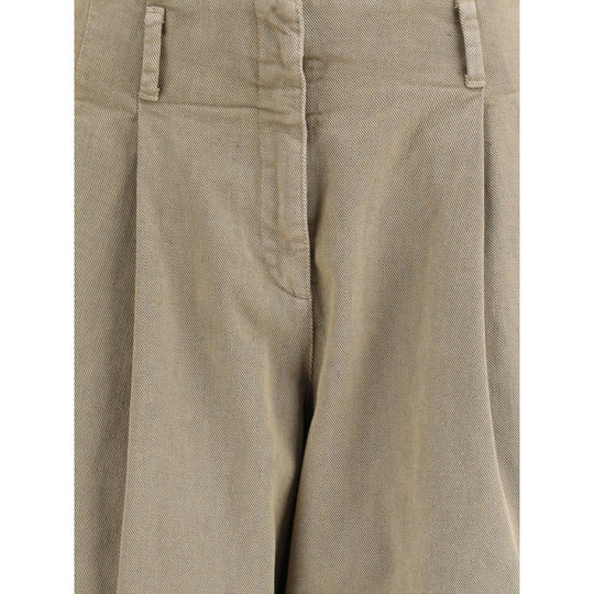Golden Goose Übergroße Hose mit weitem Bein