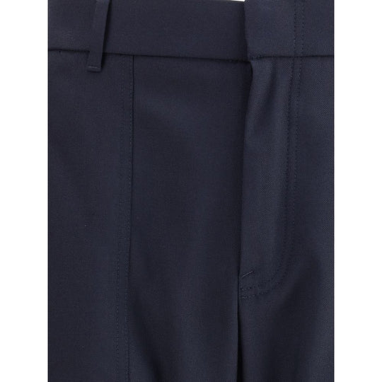 Brioni Wolle gerade Hose