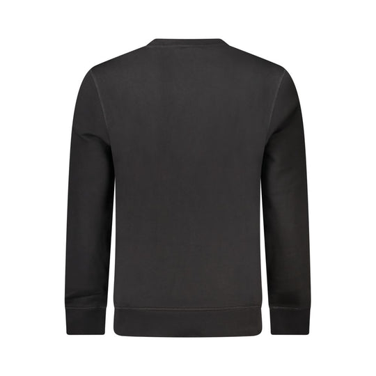 Hugo Boss Schwarzer Baumwollpullover für Männer