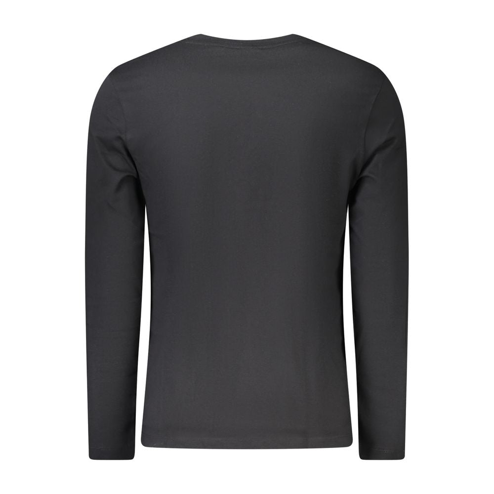 Hugo Boss Schwarz Baumwolle Männer TShirt