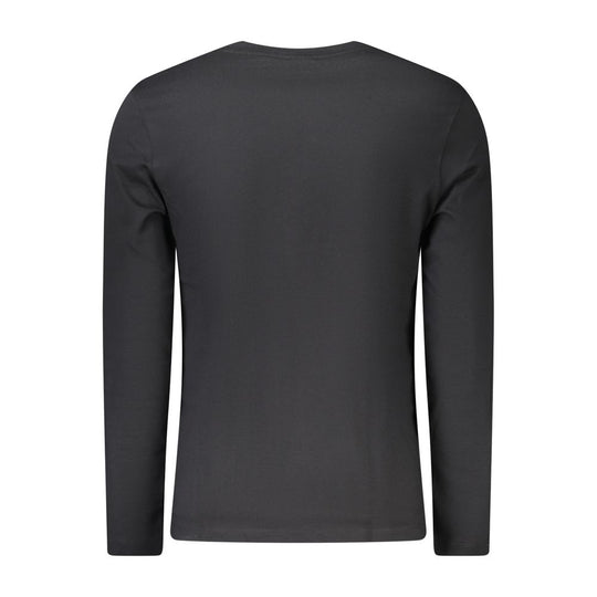 Hugo Boss Schwarz Baumwolle Männer TShirt