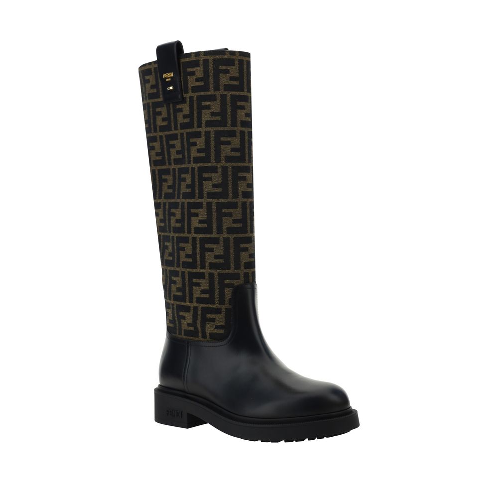Fendi Lederstiefel