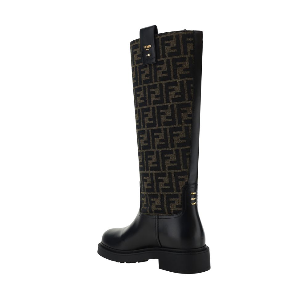 Fendi Lederstiefel