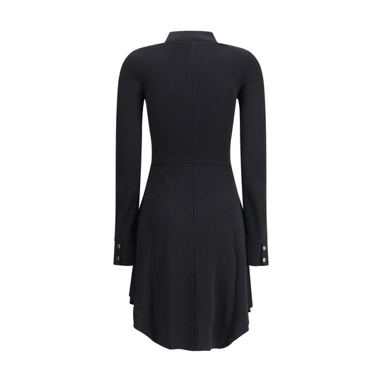 Courrèges Biker-Kleid aus Jersey mit Reißverschluss