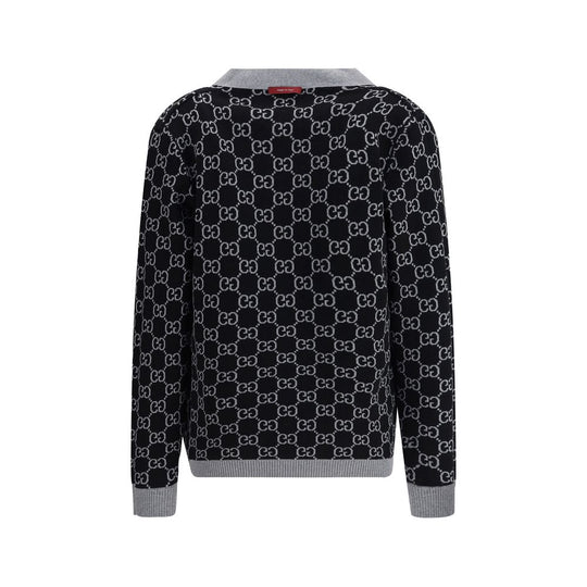 Gucci GG Supreme wendbare Strickjacke