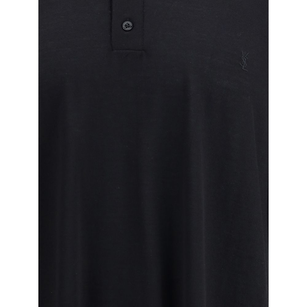 Saint Laurent Poloshirt aus Wolle
