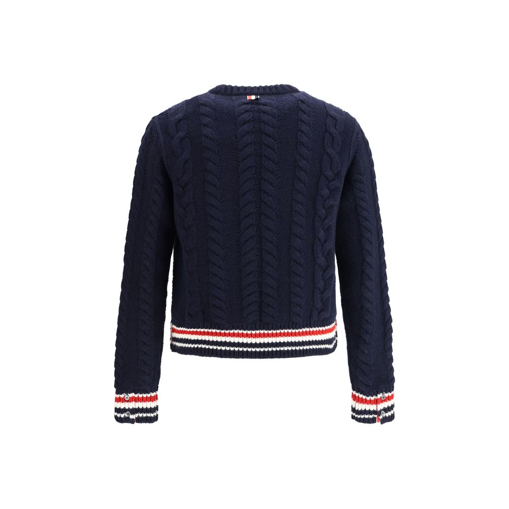 Thom Browne Kabelstrick-Pullover