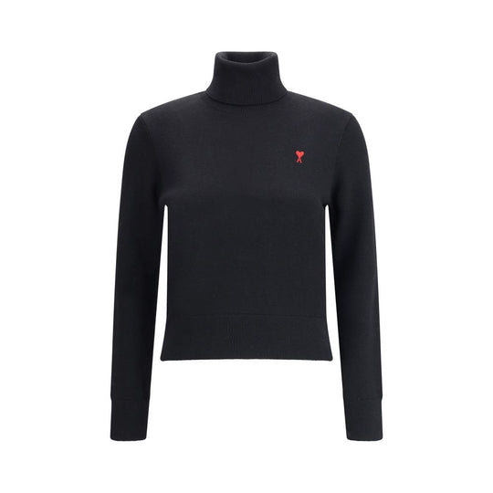 Ami Paris Ami De Coeur Rollkragenpullover