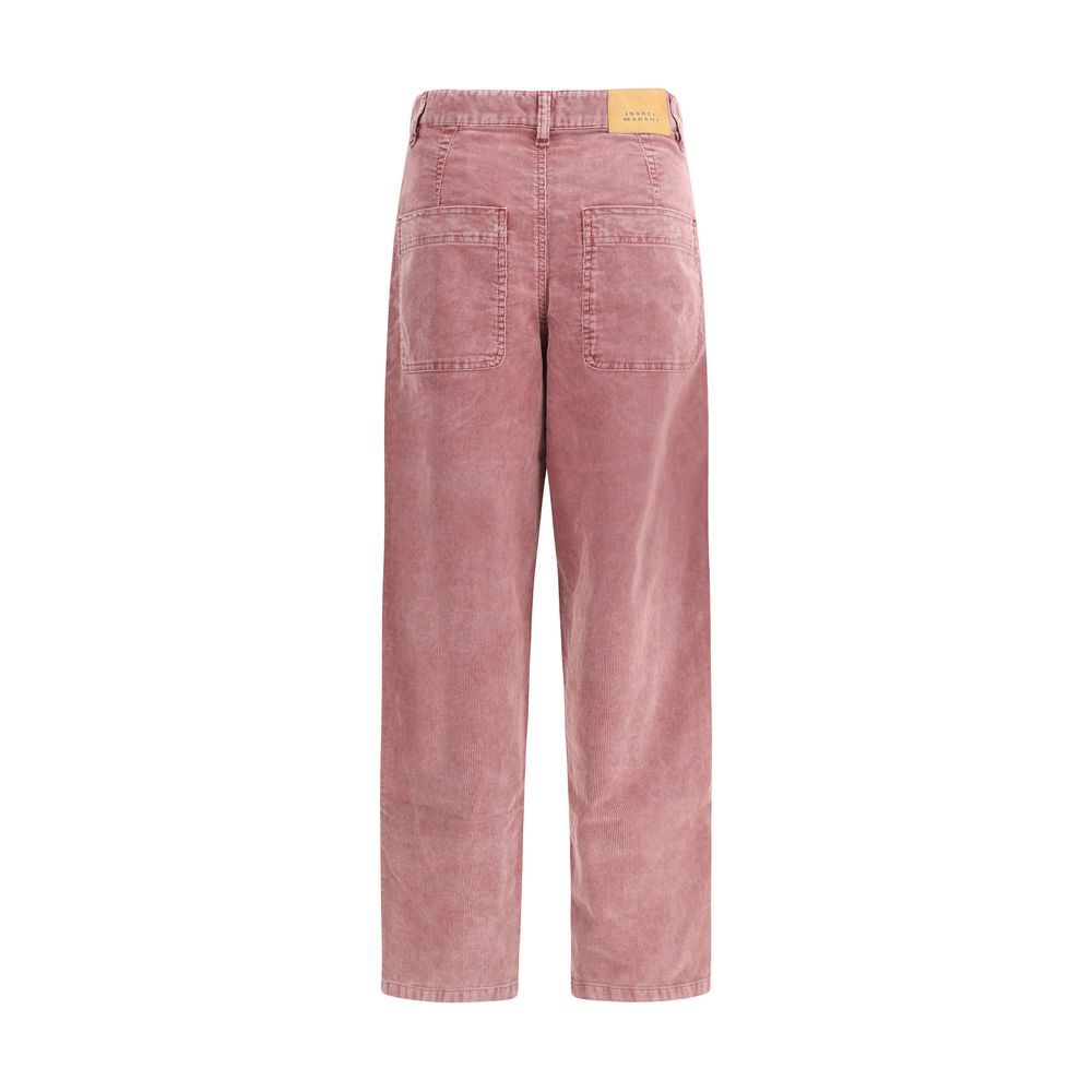 Marant Etoile Gerippte Samt-Hose