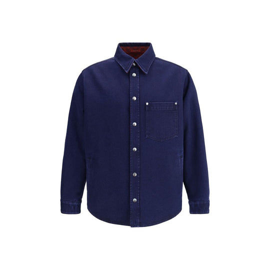 Gucci Hemd aus Denim und Flanell Reversible