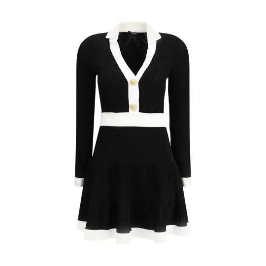 Balmain Kurzes Strickkleid