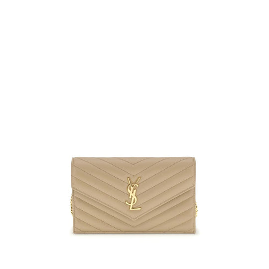 Saint Laurent Brieftasche mit Schulterriemen