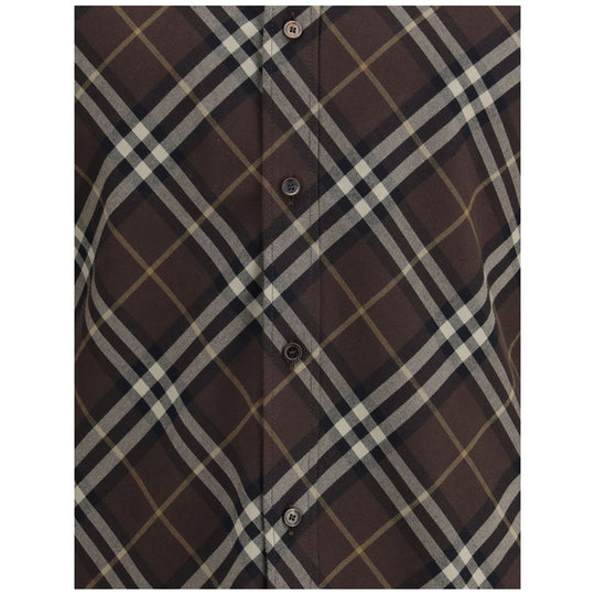 Burberry Kariertes Baumwollflanellhemd
