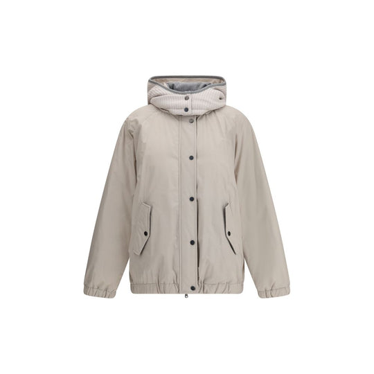 Brunello Cucinelli Gefütterte Daunenjacke