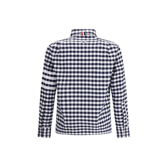 Thom Browne Hemd aus Vichy-Baumwollflanell